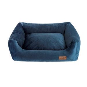 RECOBED Welurove sofa tamsiai mėlyna M 80x65cm
