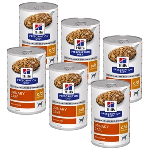 HILL'S PD Prescription Diet Canine c/d 6x370g - skardinė