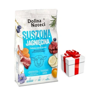 DOLINA NOTECI Premium Lamb – džiovintas šunų maistas, 9 kg + Staigmena Šunui