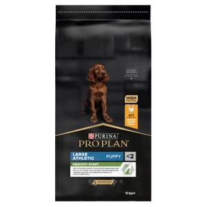 Purina Pro Plan Large Puppy Athletic Optistart, vištiena ir ryžiai 12kg