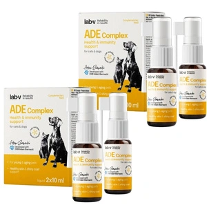 Lab-V ADE Complex - vitaminų A, D ir E kompleksas šunims ir katėms 2x10ml