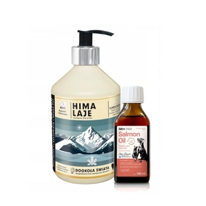 Super Beno Around the World Himalaya šuniukų šampūnas 400 ml + Lab-V 100% lašišų aliejus įvairaus amžiaus šunims ir katėms 100ml šalto spaudimo