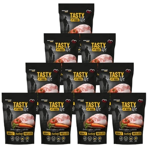 Tasty Dogs Life kalakutienos želė patiekalas 10x150g