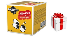 PEDIGREE Markies 12,5kg - traškūs sausainiai šunims + STAIGMENA ŠUNUI