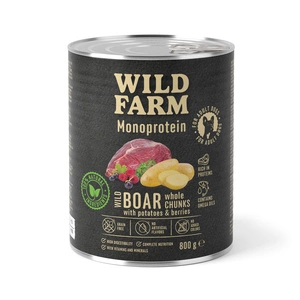 WILD FARM Monoprotein Wild Boar 800g hipoalerginis šunų ėdalas
