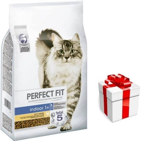 Perfect Fit™ - sausas visavertis pašaras suaugusioms katėms su daug vištienos 7kg + Staigmena katei