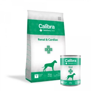 Calibra Veterinary Diets Dog Renal Cardiac 12kg + 400g