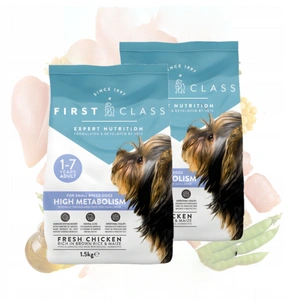 Aukščiausios klasės be grūdų sausas maistas suaugusiems mažų veislių šunims, 2x1,5 kg