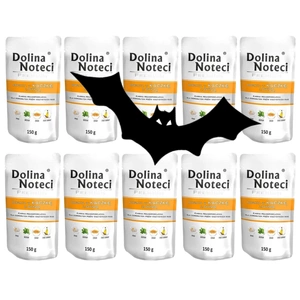 DOLINA NOTECI Aukščiausios kokybės antis su moliūgais 10x150g
