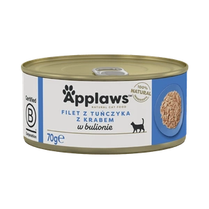 Applaws Cat tunas su krabais 70g skardinė