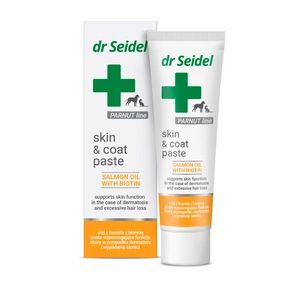 Dr. Seidel Skin&Coat Paste-pasta odos funkcijai palaikyti sergant dermatozėmis ir plaukų slinkimu 105g
