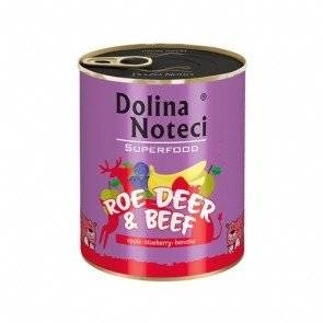 DOLINA NOTECI PREMIUM SUPERFOOD stirniena ir jautiena 800g x12