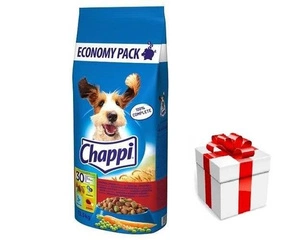 CHAPPI Jautiena, vištiena ir daržovės 13,5kg + STAIGMENA ŠUNUI
