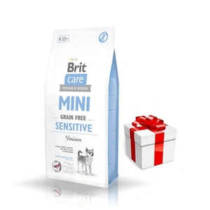 BRIT CARE Mini Grain-Free Sensitive 400g + Staigmena Šunui