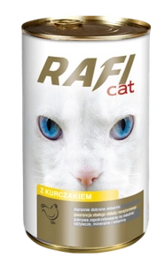 Rafi Cat Vištiena padaže 415g x6