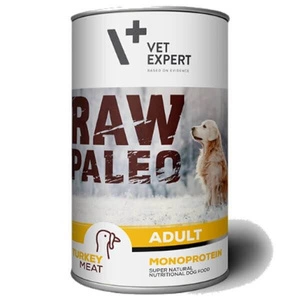Vetexpert RAW PALEO adult turkey 400g - kalakutiena skardinėje