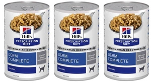 HILL'S PD Prescription Diet Canine Derm Complete 3x370g