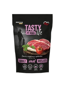 Tasty Dogs Life veršienos želė patiekalas 150g
