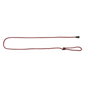 KERBL GoLeyGo laidinis pavadėlis su adapteriu, raudonas, 8 mm x 140-200 cm, S, ne daugiau kaip 15 kg