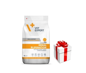 VETEXPERT Veterinary Diet Dog Renal Elimination 8kg + Staigmena Šunui