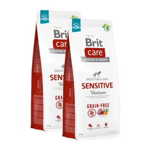BRIT CARE Grain-free Sensitive Venison 2x12kg