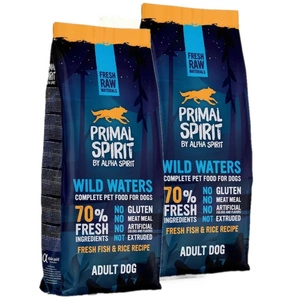 PRIMAL SPIRIT 70% Wild Waters 2x12kg 3% PIGIAU