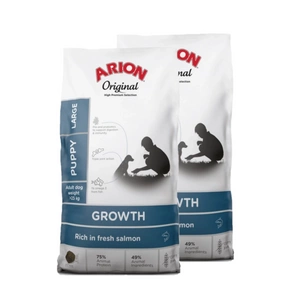 ARION Original Growth Salmon Puppy Large Breeds 2x12kg